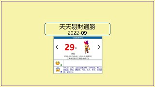 今日#通勝 9月29日/2022 #傳統文化 #傳統習俗 #黃曆 #通勝 #每日運勢 #每日衣著 #迪哥說易 #迪迪老師