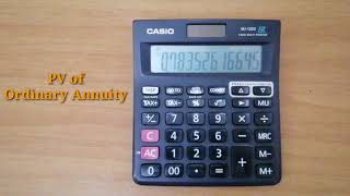 How to Calculate Present Value with Basic Calculator?