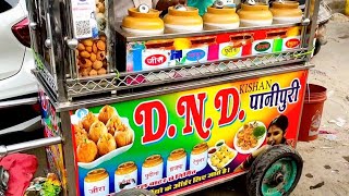 Indian Street Food || मुरादाबाद की मशहूर पानी पूरी /गोलगप्पे || Best Golgappa In Moradabad ||