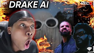 AI DRAKE IS BETTER!!! | Drake AI - Heart On My Sleeve (feat.The Weeknd) REACTION