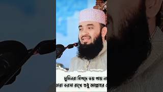 মুমিনরা বিপদে ভয় পাই না |  মিজানুর রহমান আজহারী ওয়াজ | Following Islamic Life #motivation #shorts