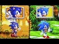 The evolution of Sonic's Stage Clear