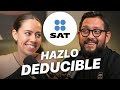 ¿Cómo DEDUCIR de IMPUESTOS tu TERRENO? | Hablé con una Contadora @sinmiedoalsat