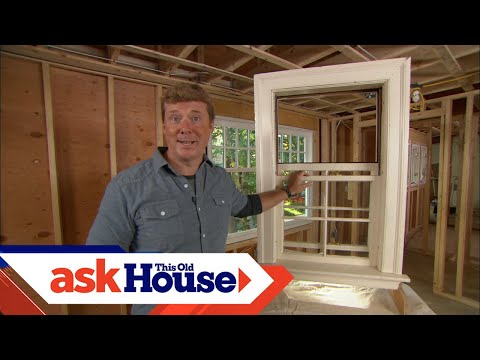 What are the 6 parts of a window?