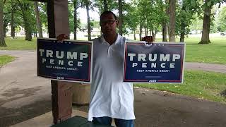 The Bernell Trammell  Challenge - Declare Your Support for Donald Trump in 2020 Until Election Day