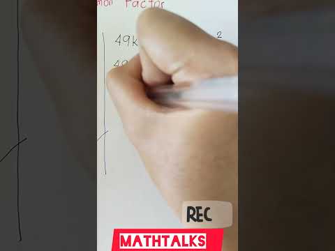 What the greatest common factor of 77 and 63?