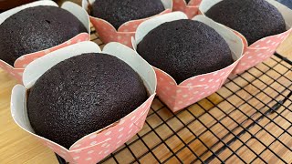 เค้กช็อคโกแลตนึ่ง เนื้อเค้กนุ่มอร่อย ไม่ฝืดคอ Steamed Chocolate Cake Recipe