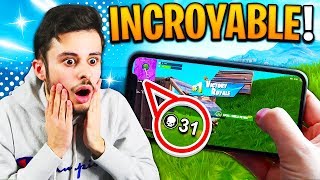 JE RÉAGIS AU MEILLEUR JOUEUR MOBILE SUR FORTNITE ! IL EST INCROYABLE... 😱