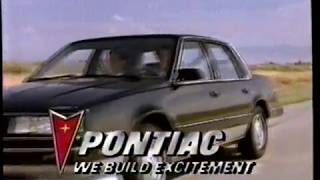 1987 Pontiac 6000 TV commercial