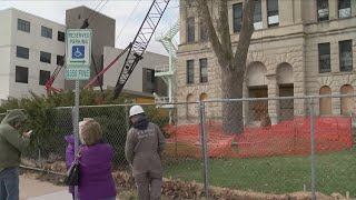 Old Rock Island County Courthouse Protests
