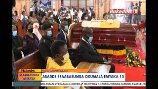 #SsaabasumbaWeeraba: Kitaffe mu Katonda Paapa  Francis atuwadde  Bishop Paul