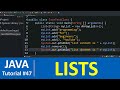Java Tutorial #47 - Java List Interface with Examples (Collections)