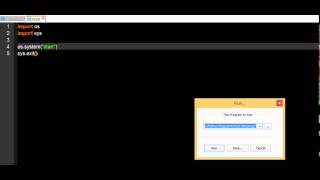 Tutorial 11- Coding with Python- The OS Module