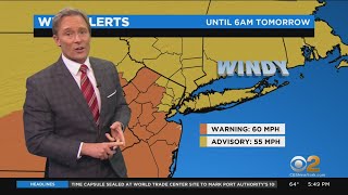 New York Weather: CBS2's 4/30 Friday Evening Update