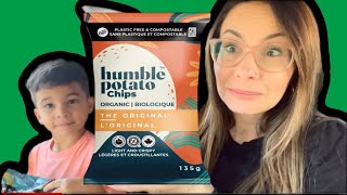 Trying Humble Organic Potato Chips