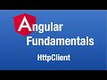 Angular | HttpClient & Web Services