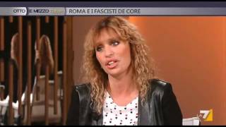 Alessandra Mussolini ospite ad Otto e Mezzo