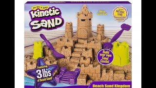Toy Review - Kinetic Sand - Beach Sand Kingdom Playset