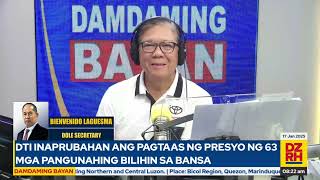 DAMDAMING BAYAN with DEO MACALMA  (01/17/2025)