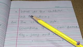 Class One English Lecture 18  Exercise; Grandma