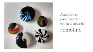 Remolino en porcelana fría  Video tutorial 3