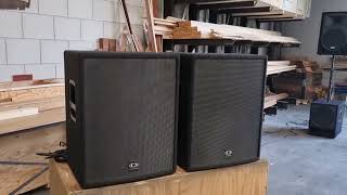 Dynacord A 152 in Speakers Passive Professional sound check PA Speaker Test