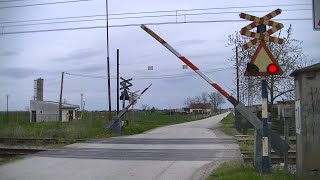 Spoorwegovergang Putinci (SRB) // Railroad crossing // Железнички прелаз