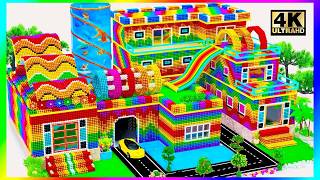 ASMR x 1.5 - Build Millionaire House Has HIGHEST Swimming Pool