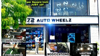 TIRUNELVELI-TN72_AUTO_WHEELS🏎️/🏍️ ALTERATION/MODIFICATION WORKS and also HYDRO DIPPING