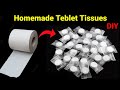 How to make tablet towel tissue at home | DIY tablet towel | Homemade magic compressed towel tablet