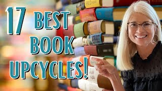 DIY 17 Unique Book Upcycling Ideas