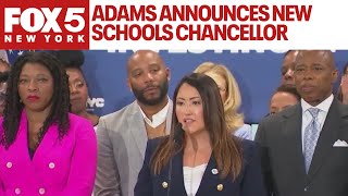 Mayor Adams announces NYC's new Schools Chancellor