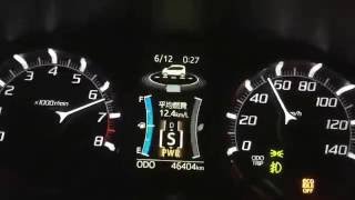 LA150S 0-100km/h 加速 Sレンジ ムーヴカスタム