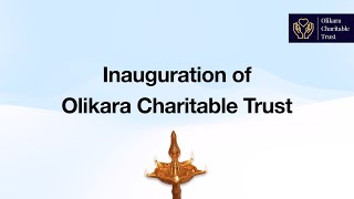 Inauguration | Olikara Charitable Trust