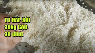 Review tủ hấp đồ xôi siêu tốc sử dụng trong thực tế có ngon như quảng cáo?