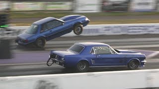 Father vs Son - drag racing ,604 street legit