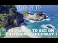 Big Sur Camping Road Trip California Pacific Coast Highway