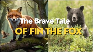 The Brave Tale of Fin the Fox / Animated Story / The Brave fox