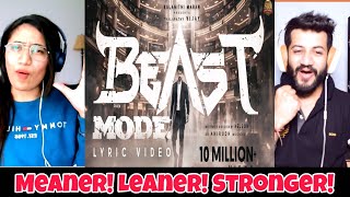 Beast Mode - Official Lyric Video | Beast | Thalapathy Vijay | Sun Pictures| Nelson|Anirudh Reaction