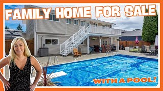 Family Home with Inground Pool in Campbell River under $750k