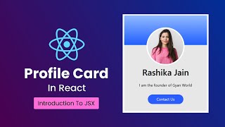 Master React JSX: Create User Profile Card