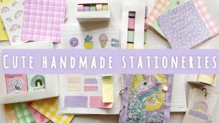 CUTE HANDMADE STATIONERIES || WELL WISHER DIY ||