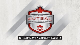 2023 Futsal Canadian Championships ⚽ Men: Ontario vs Quebec [April 16, 2023]