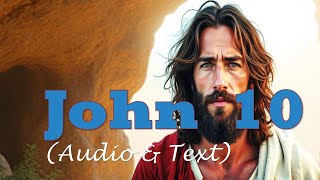 John 10 | KJV AUDIO BIBLE (With Text \u0026 Images)