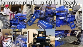 New platform farmtrac 60 Ready Bmw workshop jodhan 9814266938 #tractors #jattmind #trending #reels