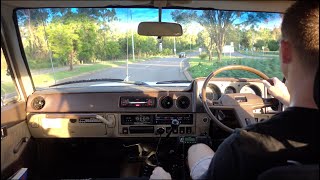 Driving a 1983 HJ60 Series Land Cruiser!