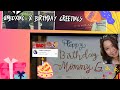 UNBOXING of BIRTHDAY GREETINGS for our MOMMY G | Mom Kat