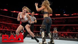 Ronda Rousey & Natalya vs. Alexa Bliss & Mickie James: Raw, Sept. 10, 2018