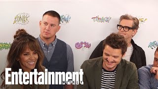 Channing Tatum, Halle Berry, Colin Firth & Cast Talk 'Kingsman' | SDCC 2017 | Entertainment Weekly