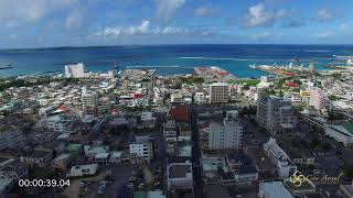 宮古島空撮　宮古島市内